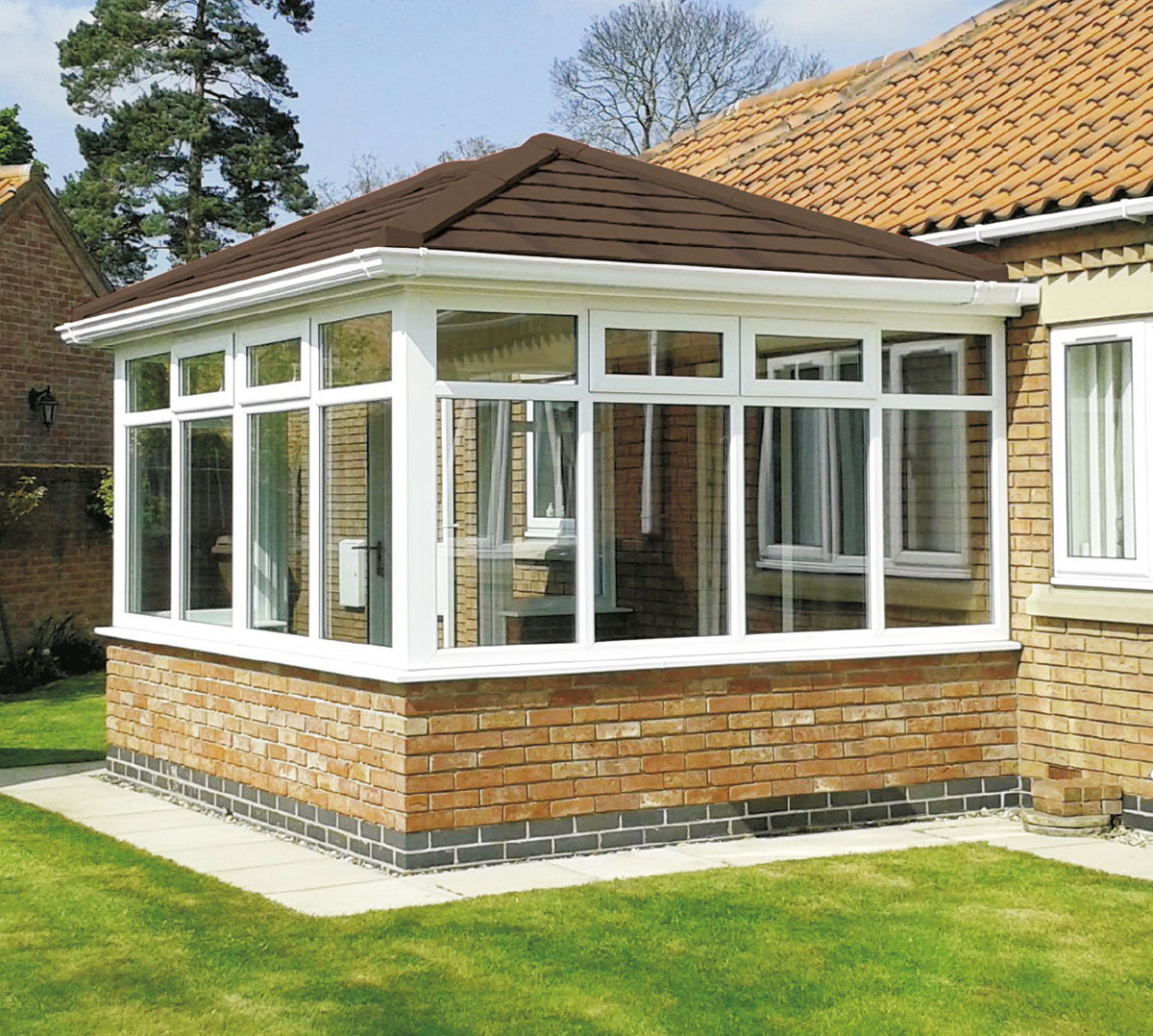 An example of replacement windows for conservatories north east.