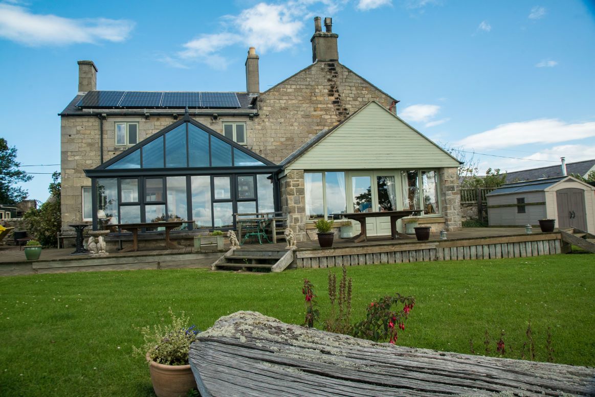 double gable conservatory