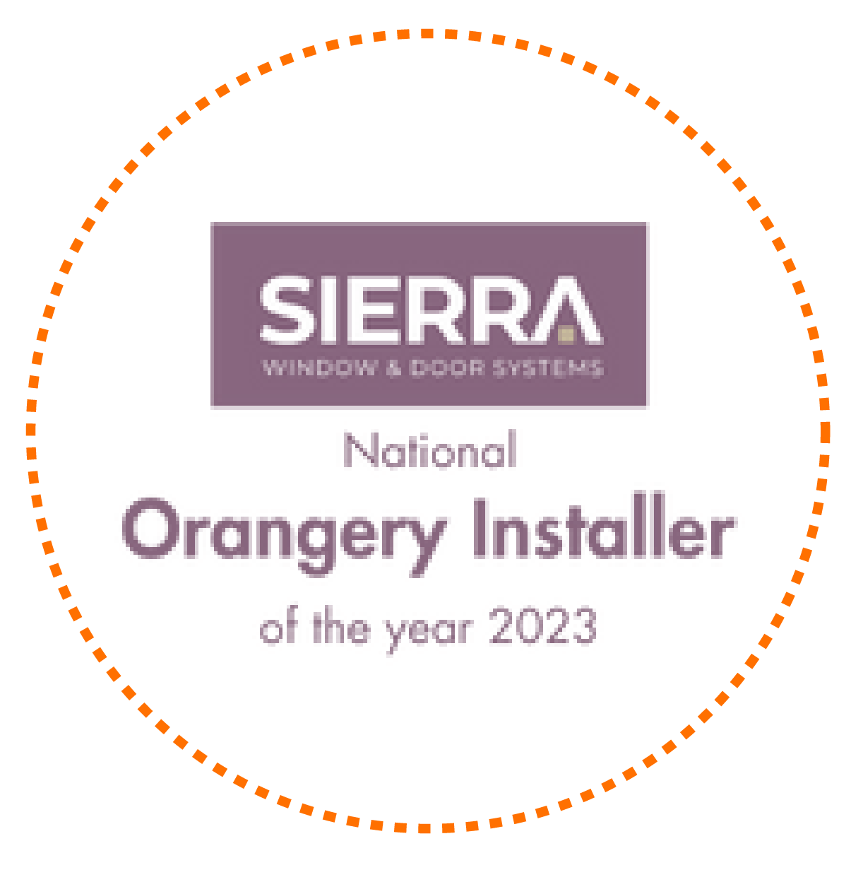 Sierra - National Orangery Installer of the Year 2023