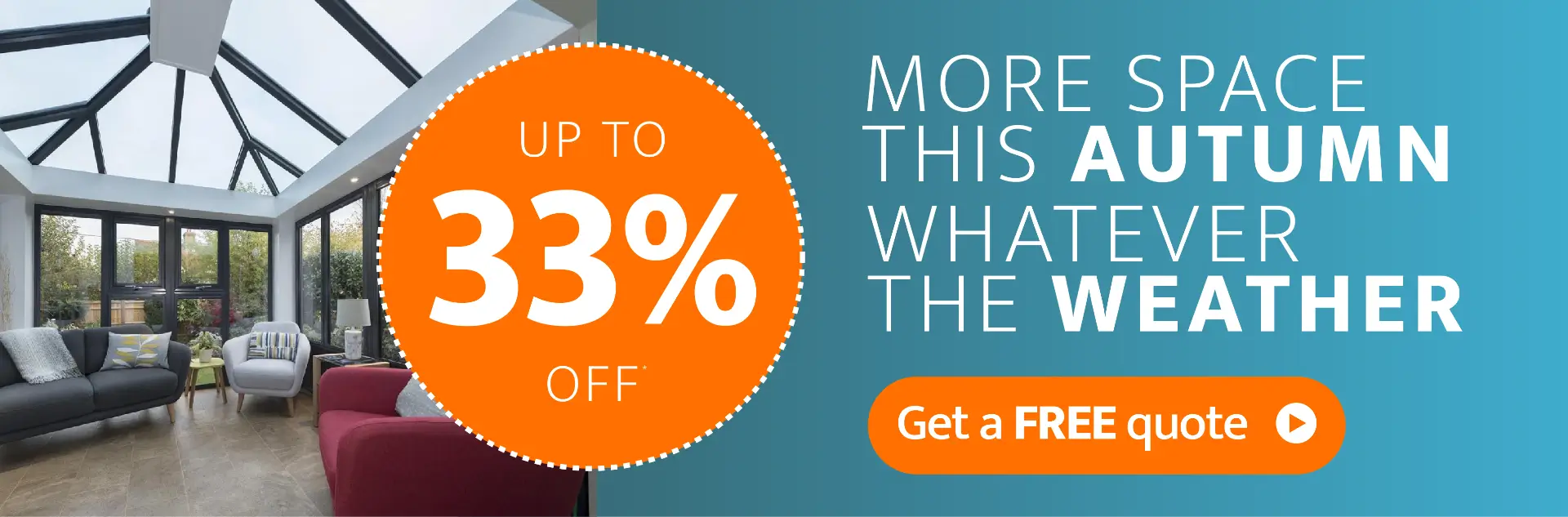 Enhance Conservatories October offer